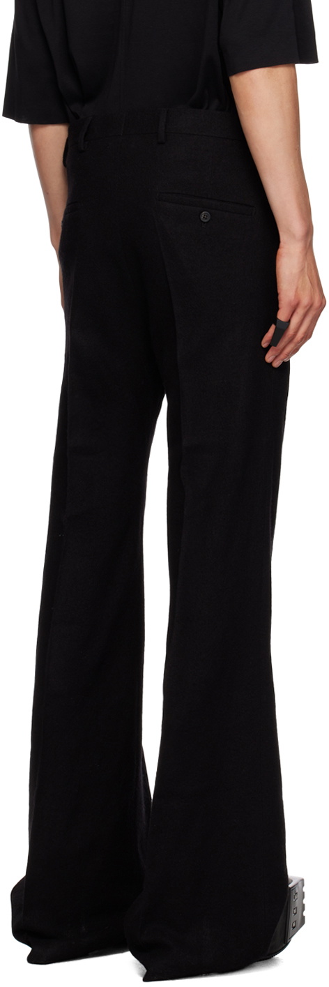 Rick Owens Black Wide Astaire Trousers Rick Owens