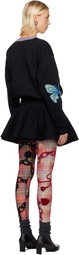 Chopova Lowena Black Quimby Midi Dress