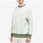 Oliver Spencer Men's Reversible Sweatshirt in Green