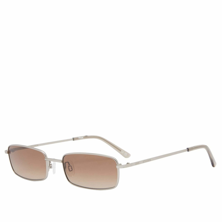 Photo: DMY Studios Women's Olsen Sunglasses in Gradient Brown 