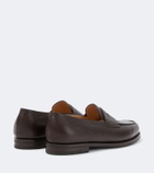 John Lobb Leather penny loafers
