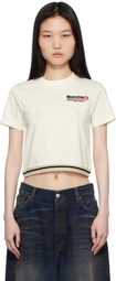 Moncler Genius Moncler x Palm Angels White Racing T-shirt