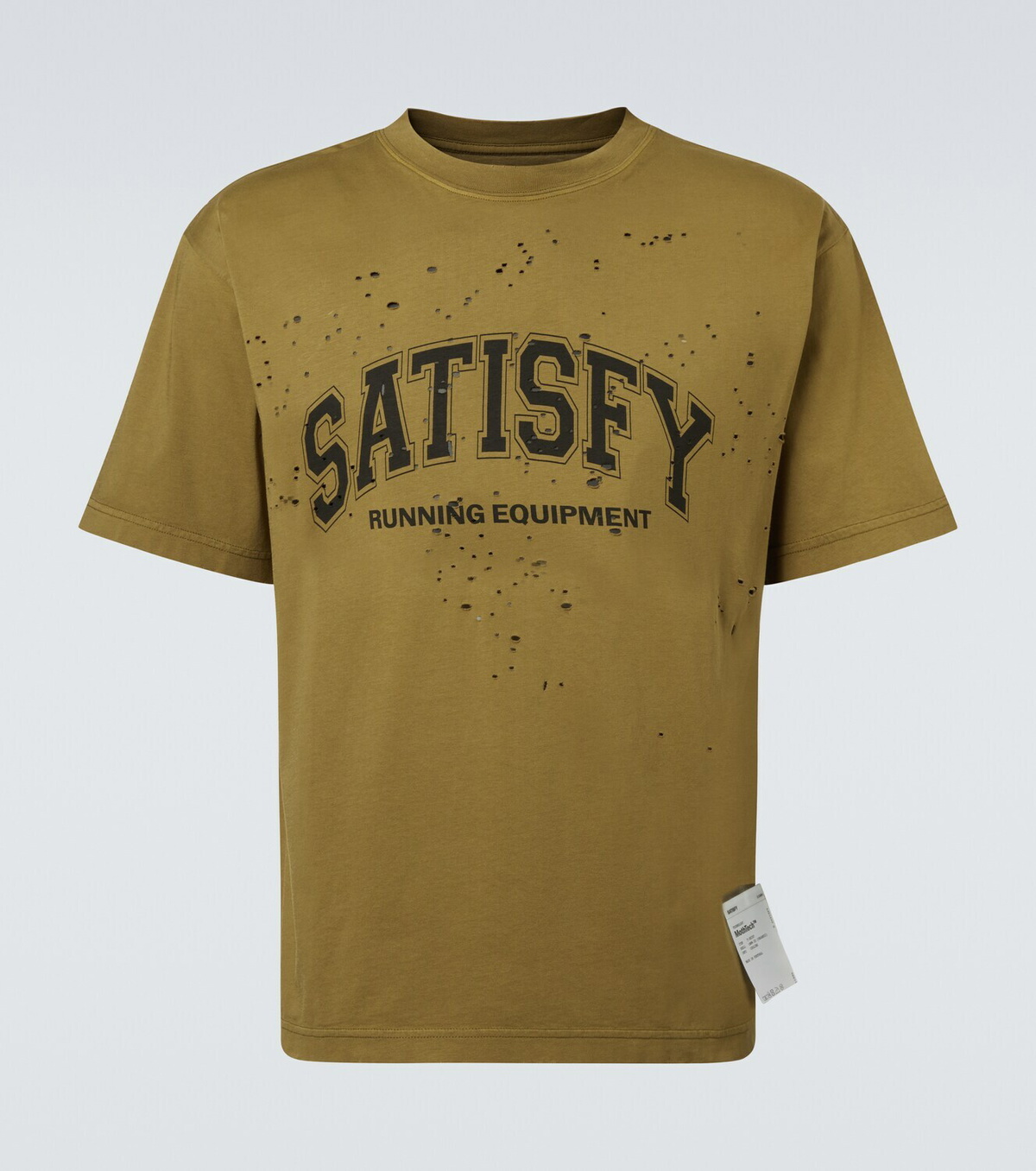 Satisfy MothTech printed cotton jersey T-Shirt