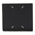 Maison Margiela Black Medium Fold-Out Zipped Wallet