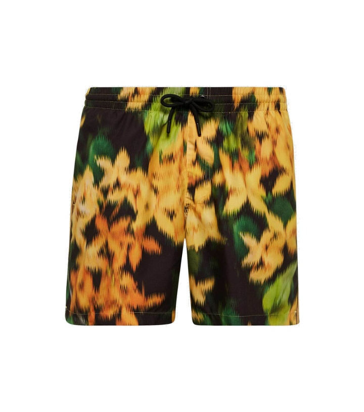 Photo: Dries Van Noten - Floral swim shorts