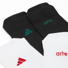Adidas X Arte Socks in Black/White