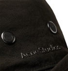 ACNE STUDIOS - Logo-Appliquéd Nylon Bucket Hat - Green