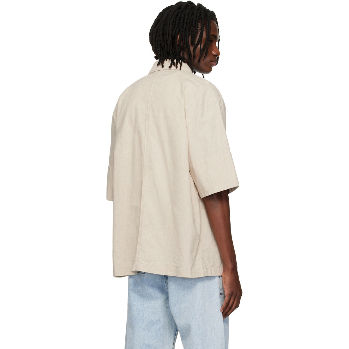 Entire Studios Beige Ojai Shirt