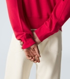 Auralee Cotton, wool and silk sweatshirt