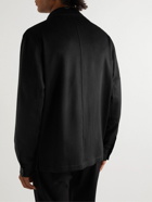 Zegna - Oasi Cashmere-Felt Overshirt - Black