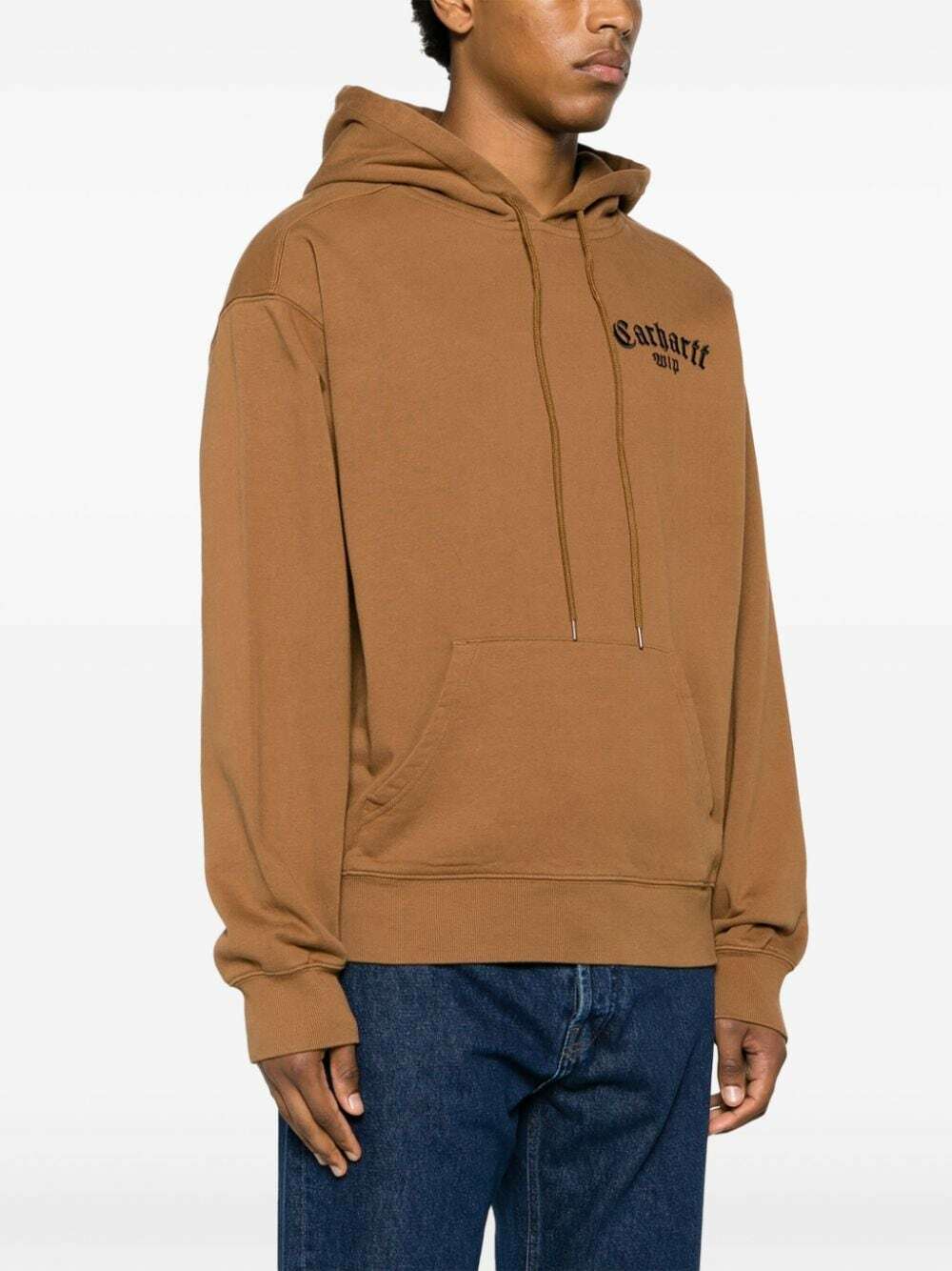 CARHARTT WIP - Onyx Script Cotton Hoodie Carhartt WIP