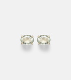Shay Jewelry 18kt gold earrings with amethyst and diamonds