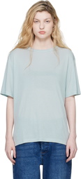 Studio Nicholson Blue Rond T-shirt