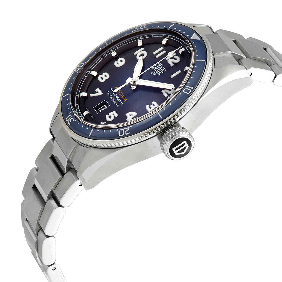 Tag Heuer Autavia Automatic Smoky Blue Dial Watch WBE5116.EB0173