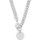 A.P.C. Silver Carhartt WIP Edition Only Time Will Tell Necklace