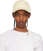 Totême Off-White Embroidered Cap