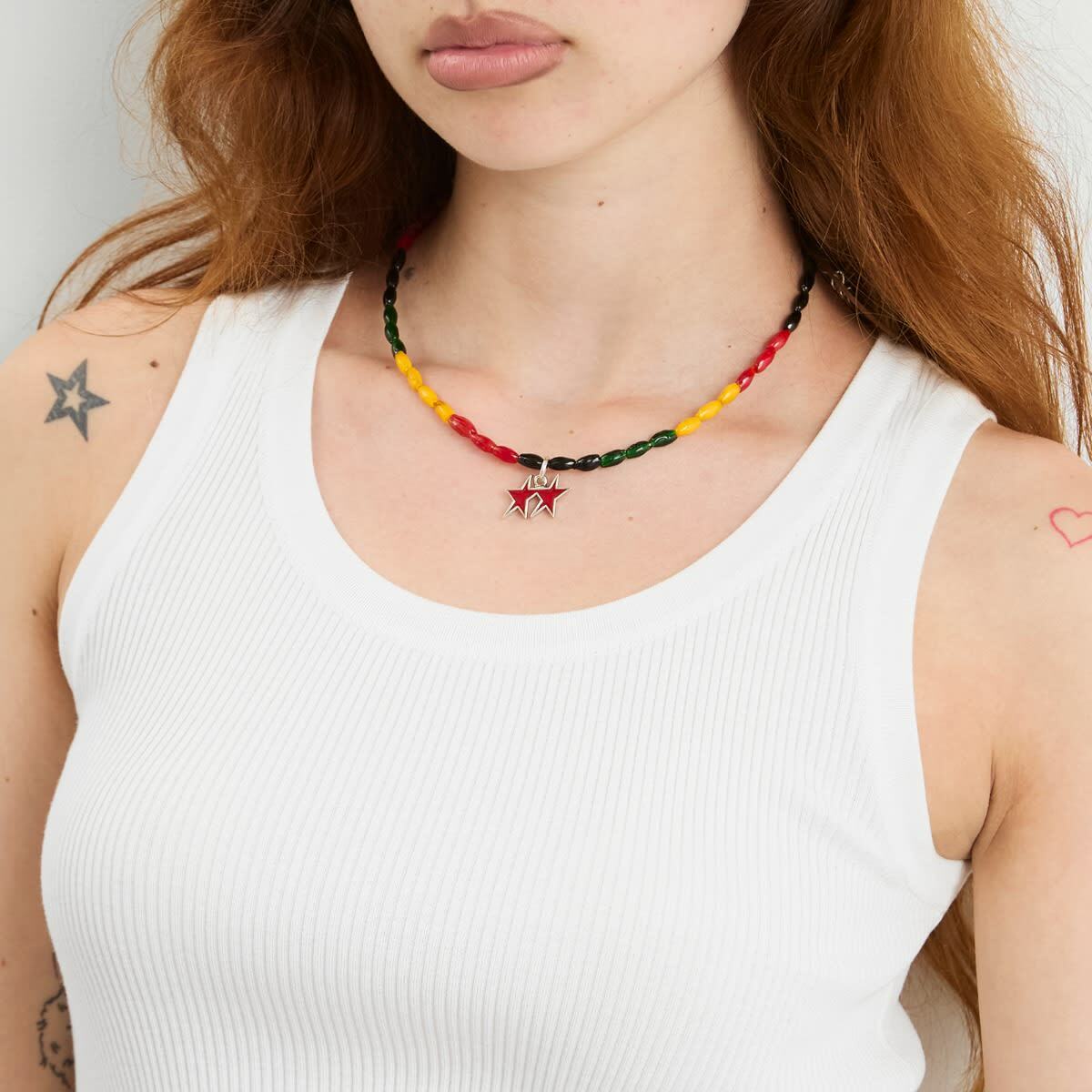 TwoJeys Jamaican Necklace Presented by END. in Silver 