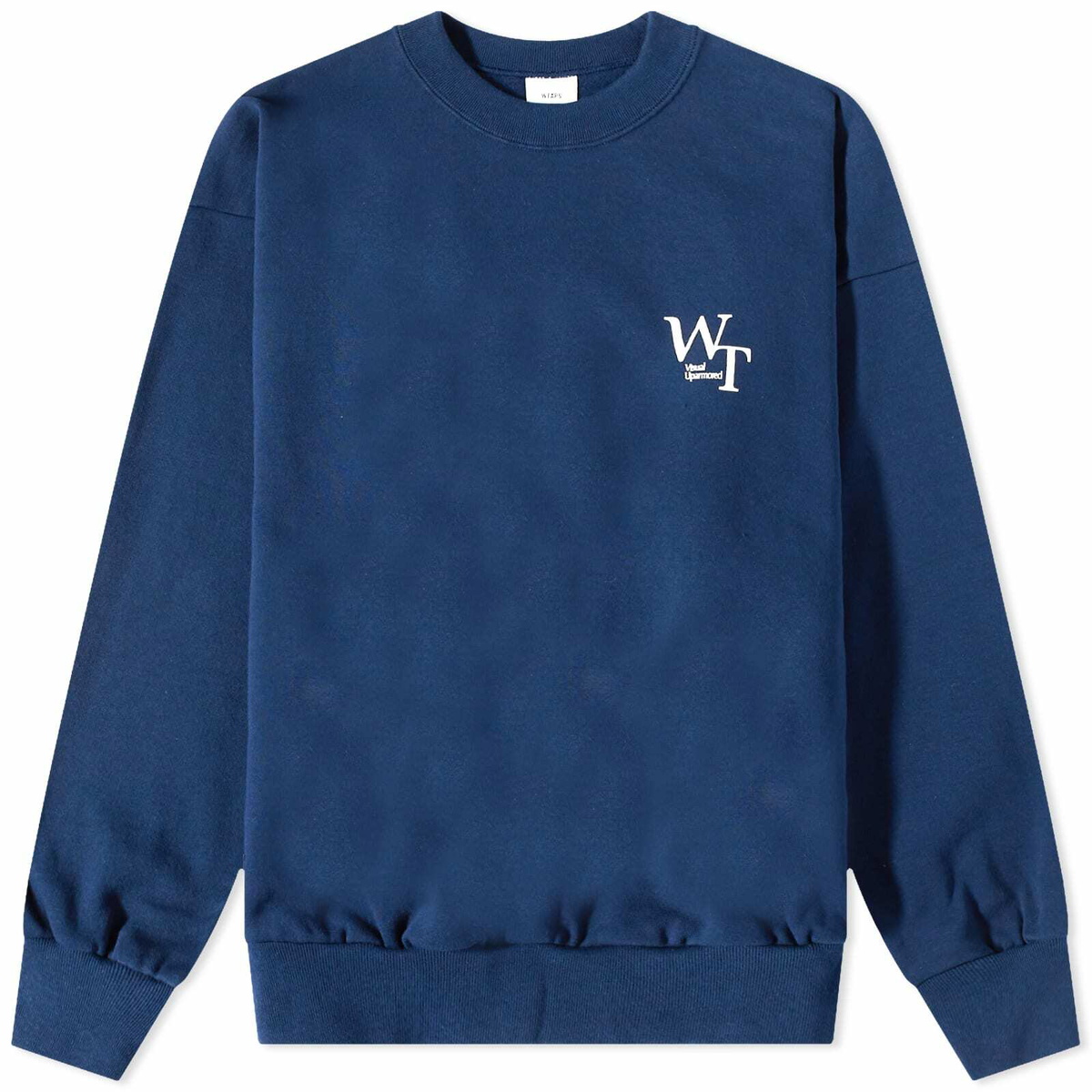 WTAPS Men's Crew Neck Sweat in Black WTAPS