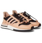 adidas Consortium - Hender Scheme ZX 500 RM MT Leather and Mesh Sneakers - Black