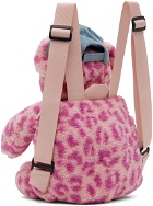 Acne Studios Pink Teddy Backpack