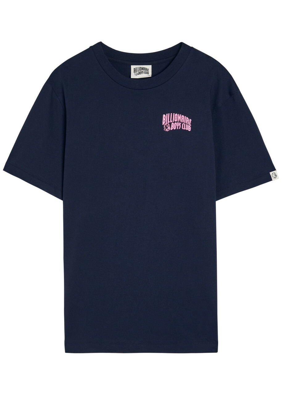 Billionaire Boys Club Small Arch Logo-print Cotton T-shirt Navy