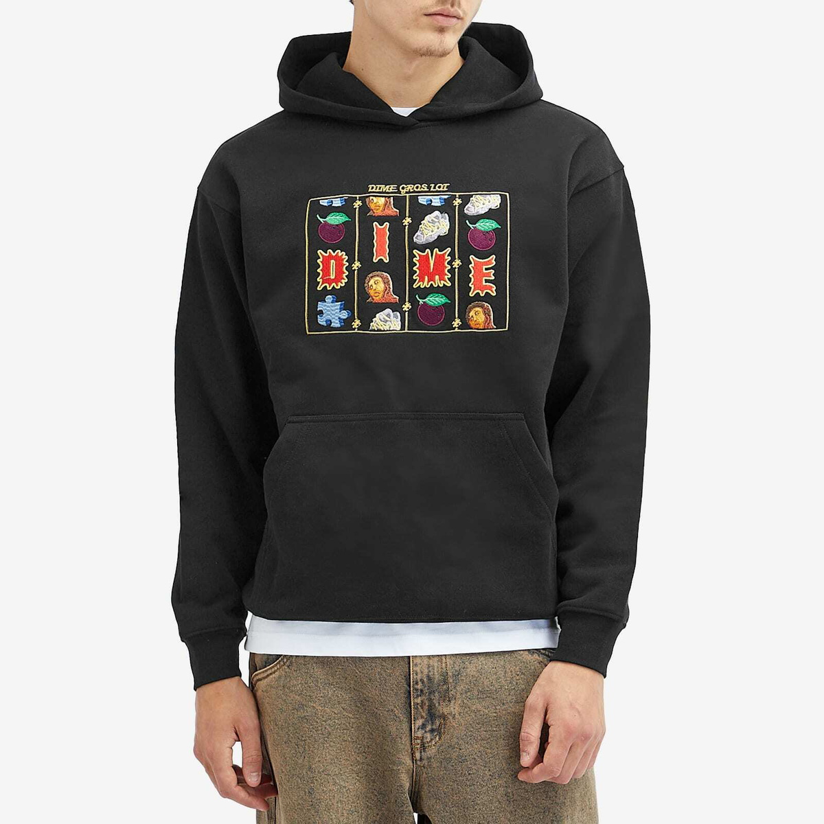 【Dime】VLT HOODIE Dime Men's VLT Hoodie in Black Dime