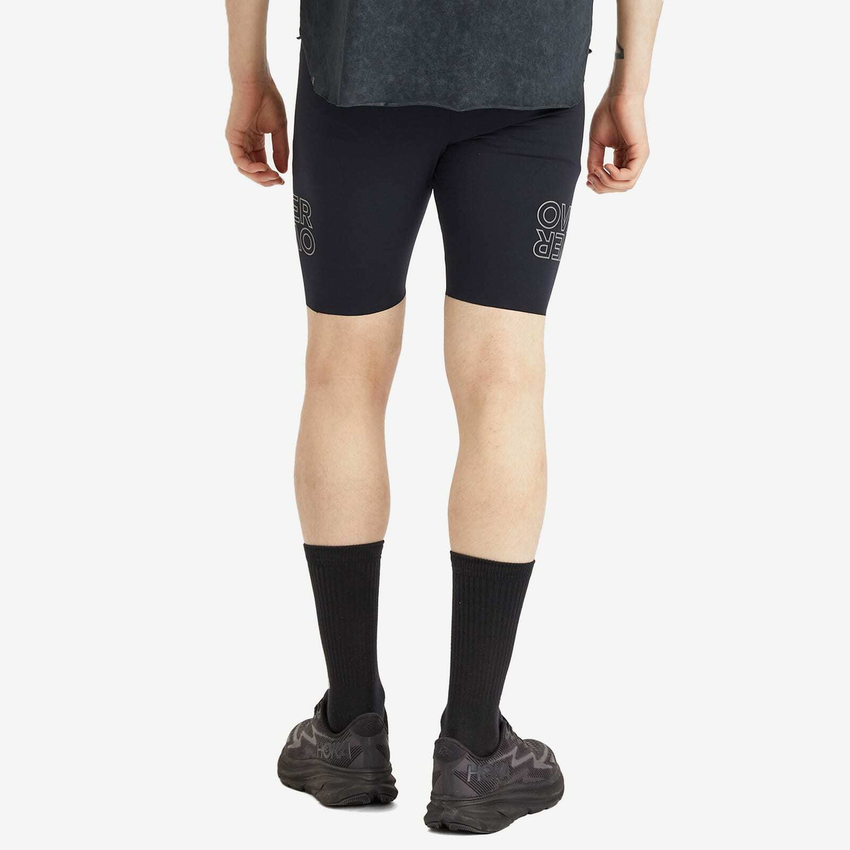 Over Over Men's Half Tight Short in Black