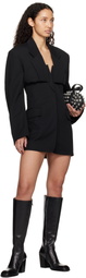 Alexander Wang Black Pre-Styled Blazer Minidress