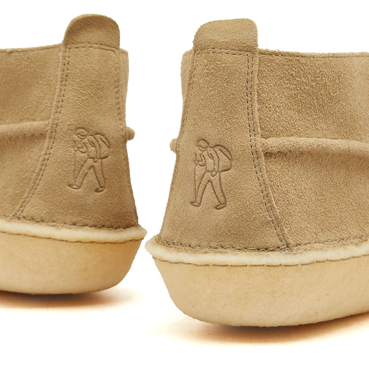 Clarks Originals Men's Desert Rain in Dark Sand Suede Clarks Originals