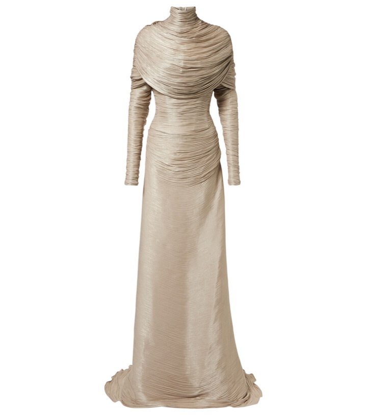 Photo: Marmar Halim Ruched gown