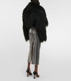 David Koma Shearling jacket