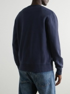 Hartford - Cotton-Jersey Sweatshirt - Blue