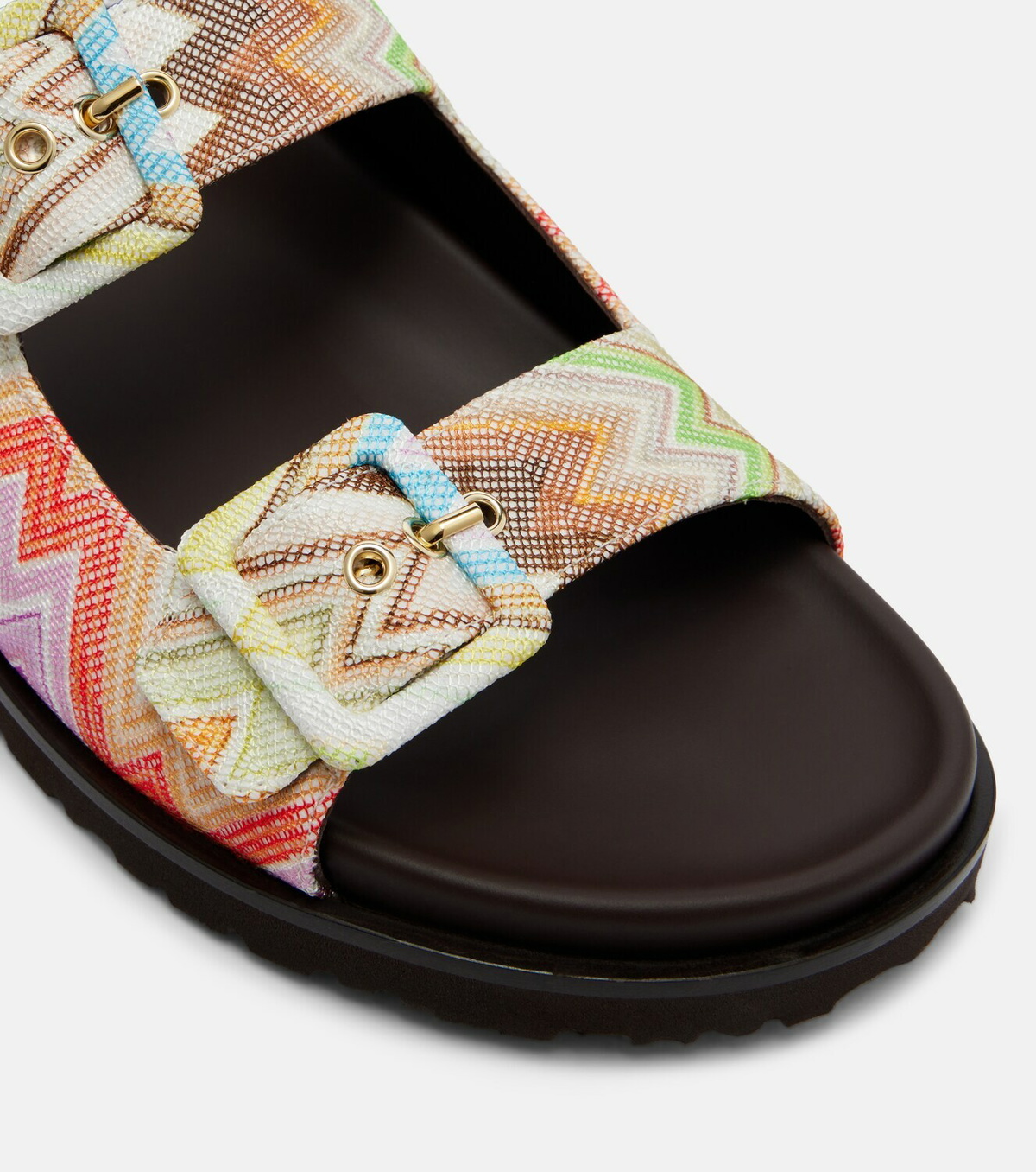 Missoni Mia Zigzag slingback sandals
