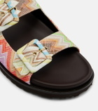 Missoni Mia Zigzag slingback sandals