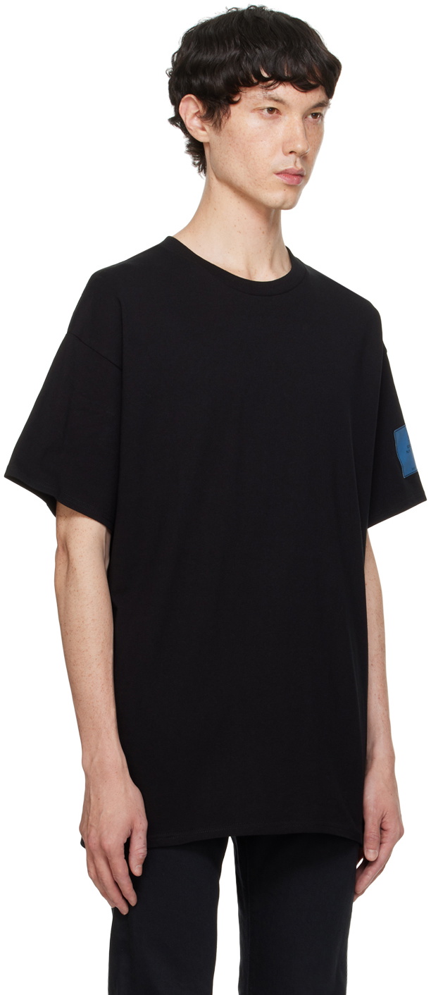 N.Hoolywood Black Logo Patch T-Shirt