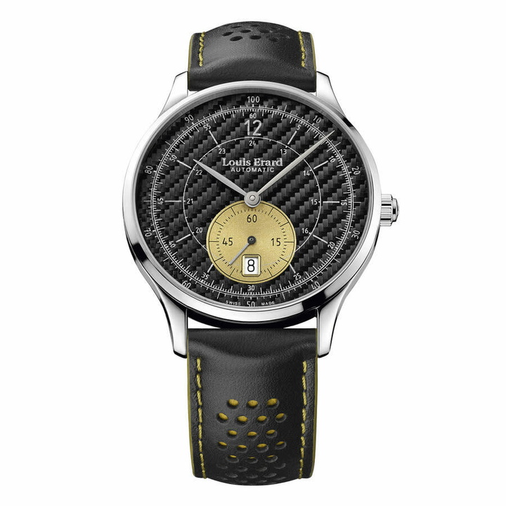 Photo: Louis Erard 1931 Automatic Black Dial Mens Watch 33226AA32.BVA44