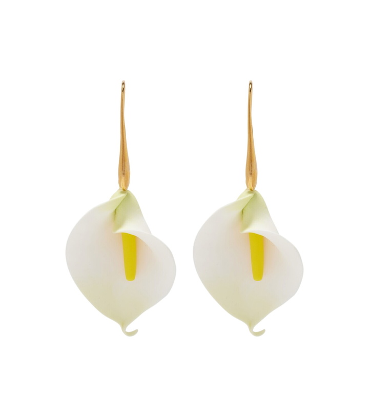 Photo: Jennifer Behr Alexia floral drop earrings