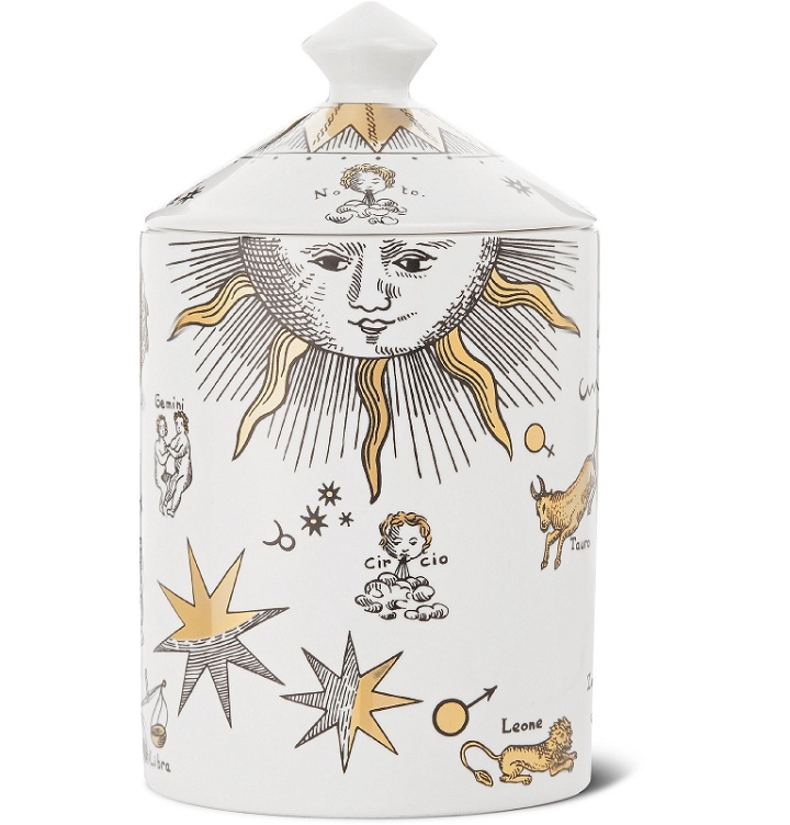 Photo: Fornasetti - Astronomici Bianco Scented Candle, 300g - Colorless