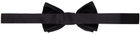 Ferragamo Black Hook-Eye Bow Tie