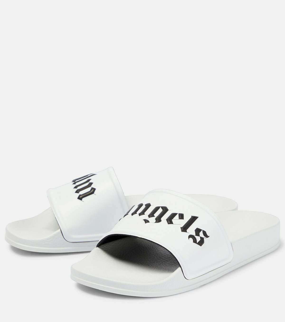 Palm Angels - Logo rubber slides Palm Angels