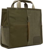 Paul Smith Khaki Mixed Tote