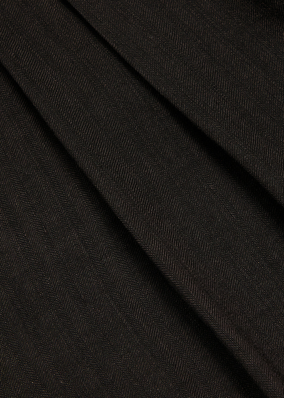 Studio Nicholson Pleated Wide-leg Trousers Brown