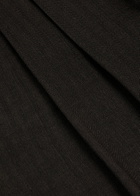 Studio Nicholson Pleated Wide-leg Trousers Brown