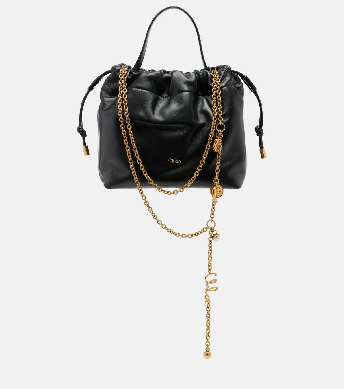 Chloé Chloé Icons Small leather bucket bag