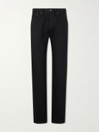 3sixteen - CS-220x Classic Straight-Leg Selvedge Jeans - Black