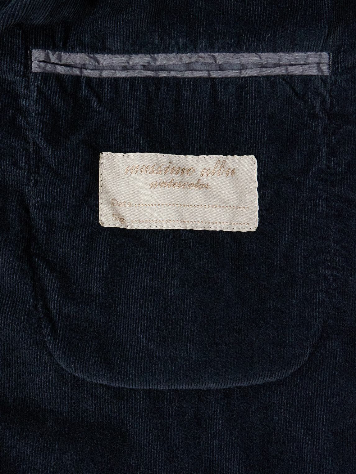 Massimo Alba - Sand Cotton-Corduroy Suit - Blue
