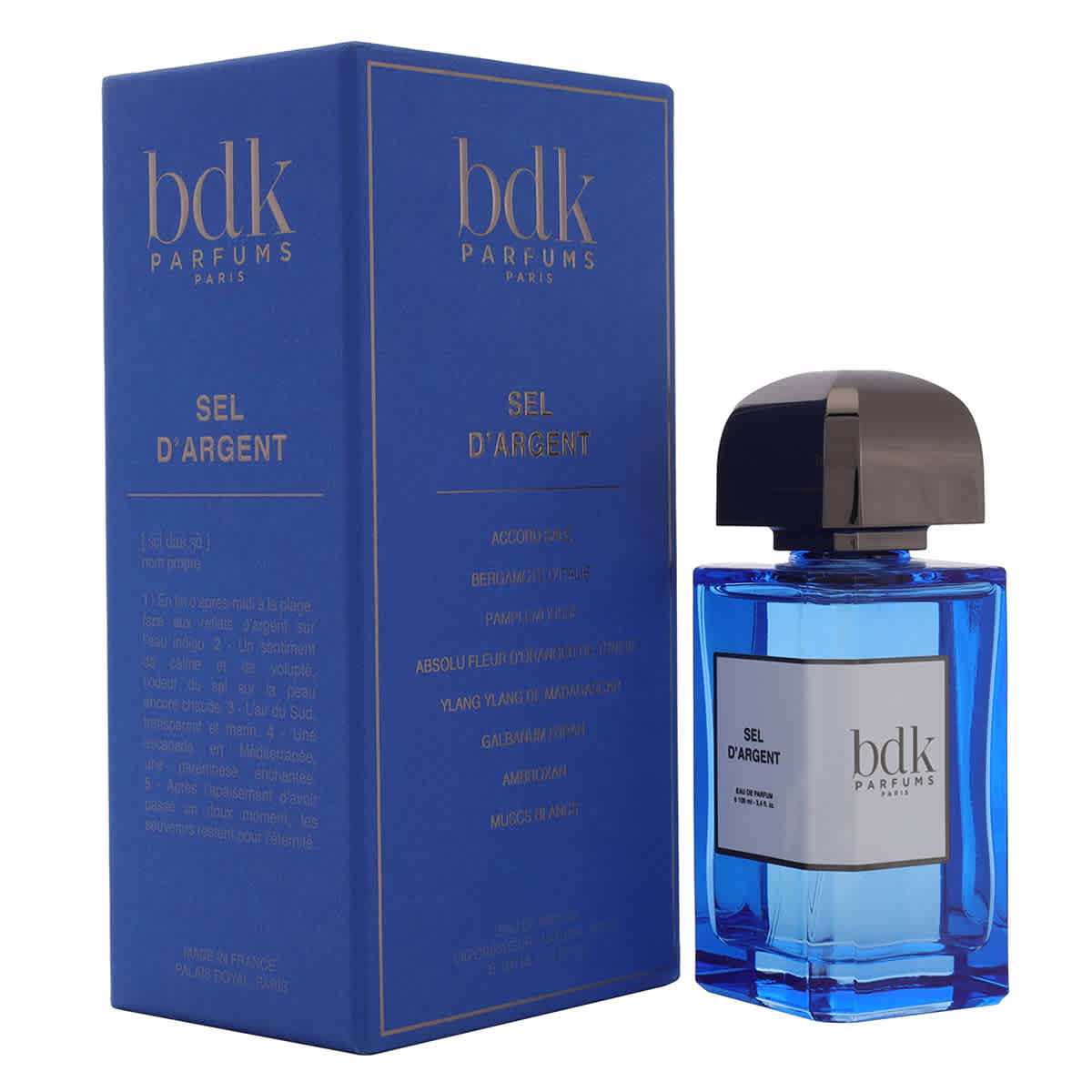 Bdk Parfums Unisex Sel D'argent EDP 3.4 oz Fragrances 3760035450443