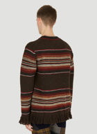Serape Sweater in Brown