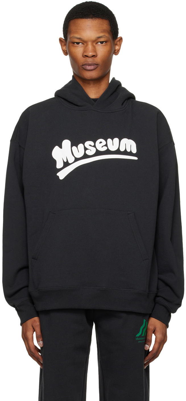 Museum of Peace & Quiet Black Bubble Hoodie Museum of Peace and Quiet