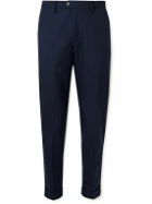 Club Monaco - Sutton Straight-Leg Wool-Blend Trousers - Blue